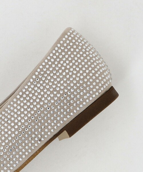 UNITED ARROWS(ユナイテッドアローズ)の「ラインストーン フラットシューズ(パンプス・レディース・ベージュ/ブラック・36h/37/36/38/37h/35/35h)」の14枚目の写真