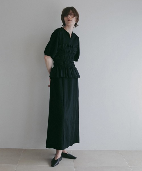 ワンピース BUSTIER SET CUT ONE PIECE manof BUSTIER SET CUT ONE PIECE（ワンピース）｜MANOF（マノフ）の