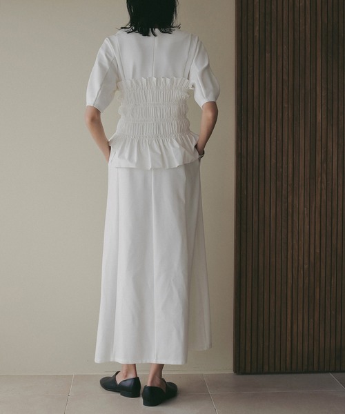 MANOF(マノフ)の「BUSTIER SET CUT ONE PIECE(ワンピース・レディース・ブラック/ホワイト・F)」の21枚目の写真
