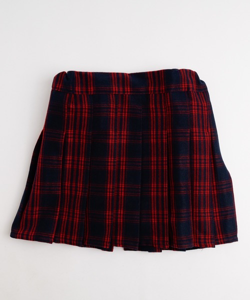 URBAN CHERRY（アーバンチェリー）の「【インナーパンツ付】グレンチェックプリーツスカート（スカート・キッズ・レッド/ブラック/イエロー・140cm/120cm/130cm/110cm/150cm）」の22枚目の写真