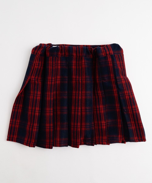 URBAN CHERRY（アーバンチェリー）の「【インナーパンツ付】グレンチェックプリーツスカート（スカート・キッズ・レッド/ブラック/イエロー・140cm/120cm/130cm/110cm/150cm）」の10枚目の写真