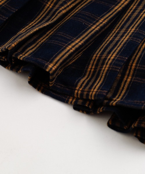 URBAN CHERRY（アーバンチェリー）の「【インナーパンツ付】グレンチェックプリーツスカート（スカート・キッズ・レッド/ブラック/イエロー・140cm/120cm/130cm/110cm/150cm）」の8枚目の写真