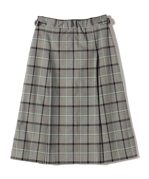セール】チェック ボックス プリーツ スカート（スカート）｜SHIPS