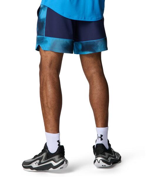 UNDER ARMOUR(アンダーアーマー)の「UAゾーン ウーブンショーツ(バスケットボール/メンズ)(その他パンツ・メンズ・ネイビー・M/L/XL)」の2枚目の写真