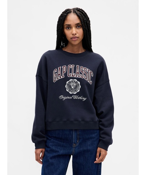 GAP（ギャップ）の「ヴィンテージソフト GAPロゴ ウェッジ スウェット