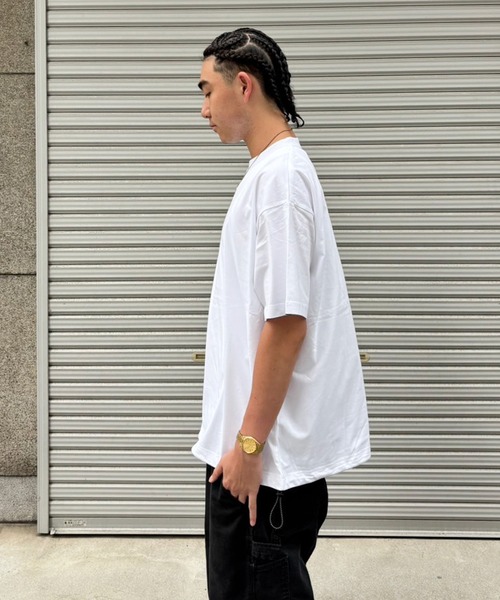 EXAMPLE(エグザンプル)の「EXAMPLE LOGO CODE S/S TEE(Tシャツ/カットソー・メンズ・ブラック/ホワイト・XL/L/M)」の3枚目の写真