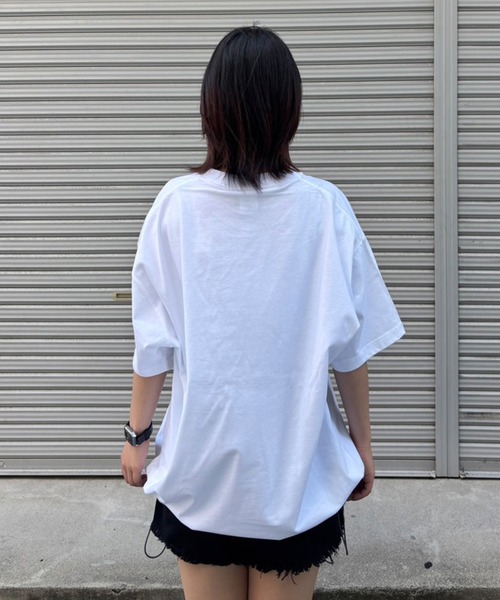 EXAMPLE(エグザンプル)の「EXAMPLE LOGO CODE S/S TEE(Tシャツ/カットソー・メンズ・ブラック/ホワイト・XL/L/M)」の7枚目の写真
