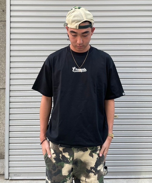 EXAMPLE(エグザンプル)の「EXAMPLE LOGO CODE S/S TEE(Tシャツ/カットソー・メンズ・ブラック/ホワイト・XL/L/M)」の11枚目の写真