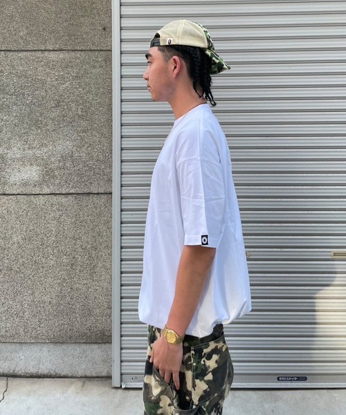EXAMPLE(エグザンプル)の「EXAMPLE LOGO CODE S/S TEE(Tシャツ/カットソー・メンズ・ブラック/ホワイト・XL/L/M)」の15枚目の写真