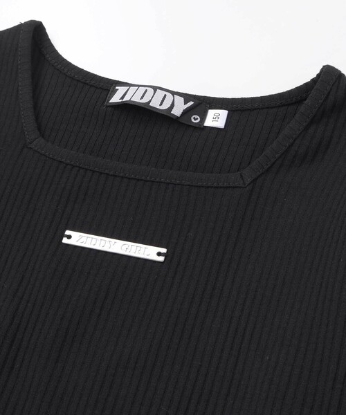 ZIDDY（ジディ）の「【 ニコ☆プチ 掲載 】メロウリブテレコ長袖Tシャツ(130~160cm)（Tシャツ/カットソー・キッズ・ベージュ/ブラック・140cm/150cm/FREE/130cm）」の13枚目の写真