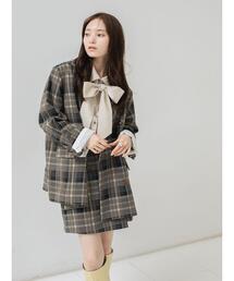 so4u（ソーフォーユー）の「オーバーサイズテーラードジャケット（ノーカラージャケット）」