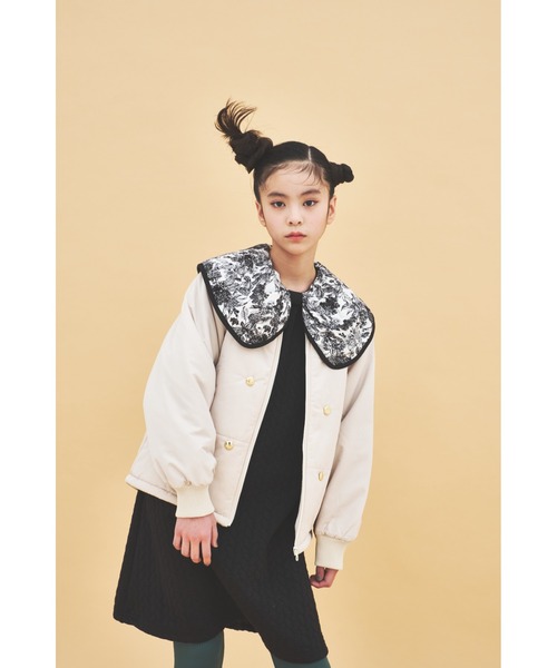 maarook（マルーク）の「ケーブル接結ノスタルジックワンピース（ワンピース・キッズ・ブラック・90cm/110cm/100cm/120cm/130cm）」の9枚目の写真