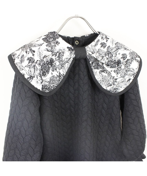 maarook（マルーク）の「ケーブル接結ノスタルジックワンピース（ワンピース・キッズ・ブラック・90cm/110cm/100cm/120cm/130cm）」の11枚目の写真