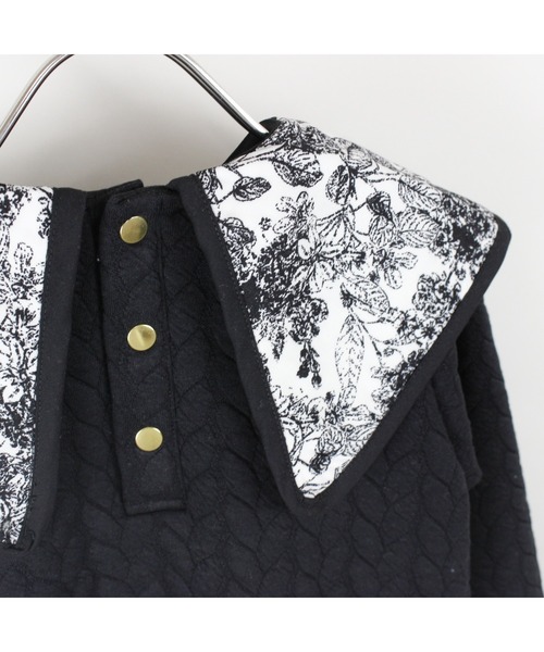 maarook（マルーク）の「ケーブル接結ノスタルジックワンピース（ワンピース・キッズ・ブラック・90cm/110cm/100cm/120cm/130cm）」の14枚目の写真