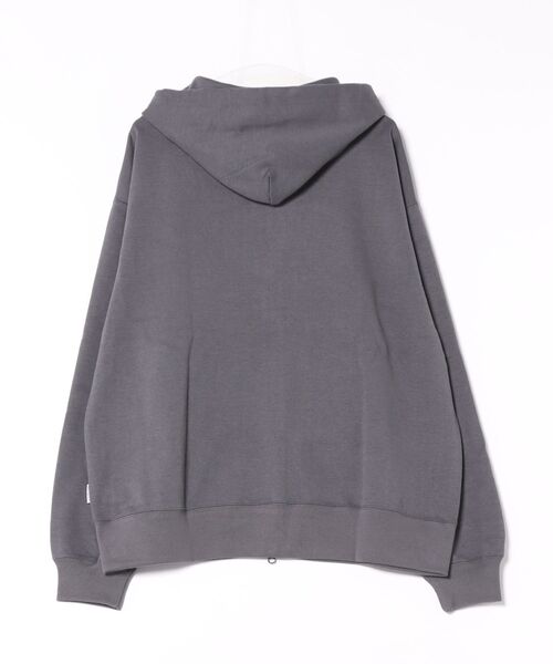 BEN DAVIS(ベンデイビス)の「【BEN DAVIS/ベンデイビス】カレッジロゴ レタードロゴ ダンボールフルジップパーカー フーディー スウェットライク 秋服(パーカー・メンズ・チャコールグレー/ネイビー/ブラック・X-LARGE/MEDIUM/LARGE)」の9枚目の写真