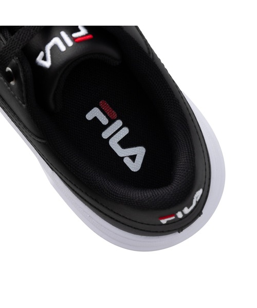 FILA（フィラ）の「COURT PLUMPY FEATHERY V2（スニーカー・レディース・ブラック・23.0cm/24.0cm/25.0cm/26.0cm/27.0cm/28.0cm/22.0cm）」の7枚目の写真