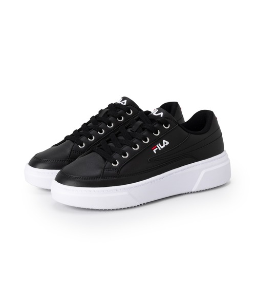 FILA（フィラ）の「COURT PLUMPY FEATHERY V2（スニーカー・レディース・ブラック・23.0cm/24.0cm/25.0cm/26.0cm/27.0cm/28.0cm/22.0cm）」の8枚目の写真