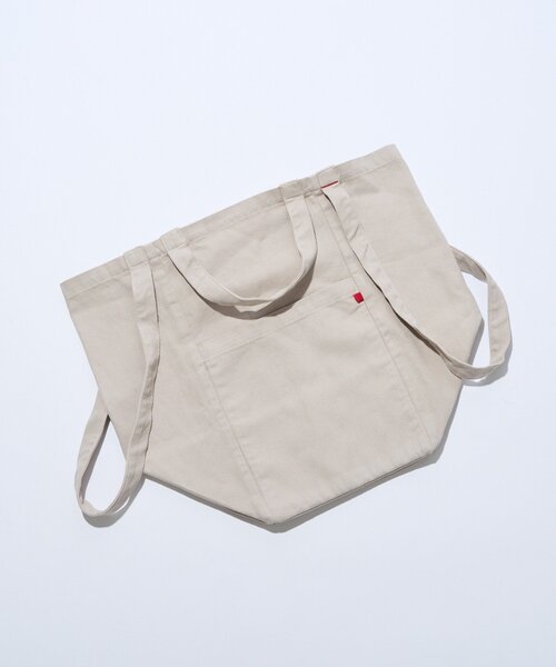 RIVE DROITE（リヴドロワ）の「【MONN.:.(モン)】2WAY TOTE BAG（トートバッグ・レディース・グレー/ベージュ・FREE）」の8枚目の写真