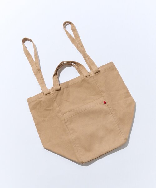 RIVE DROITE（リヴドロワ）の「【MONN.:.(モン)】2WAY TOTE BAG（トートバッグ・レディース・グレー/ベージュ・FREE）」の12枚目の写真