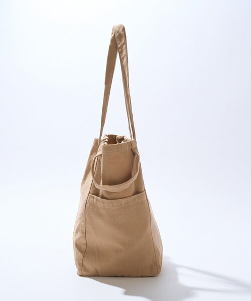RIVE DROITE（リヴドロワ）の「【MONN.:.(モン)】2WAY TOTE BAG（トートバッグ・レディース・グレー/ベージュ・FREE）」の16枚目の写真