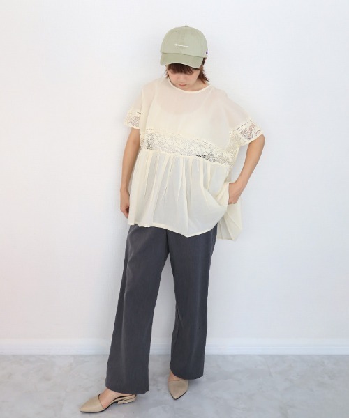 Champion（チャンピオン）の「Championウォッシュツイルハイキャップ（キャップ・レディース・チャコール/ミント/アイボリー・FREE）」の11枚目の写真