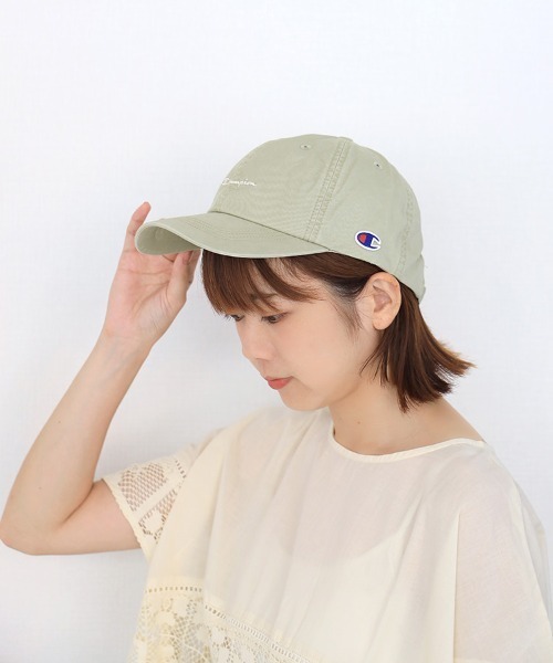 Champion（チャンピオン）の「Championウォッシュツイルハイキャップ（キャップ・レディース・チャコール/ミント/アイボリー・FREE）」の15枚目の写真