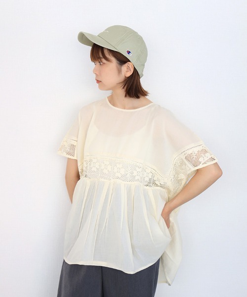 Champion（チャンピオン）の「Championウォッシュツイルハイキャップ（キャップ・レディース・チャコール/ミント/アイボリー・FREE）」の16枚目の写真