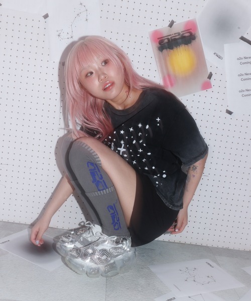 a2o(エーツーオー)の「【a2o】ロゴソックス(ソックス/靴下・メンズ・グレー・25-27CM/22-24cm)」の8枚目の写真
