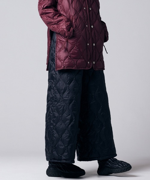 TAION（タイオン）の「【TAION（タイオン）】〈ウィメンズ〉ミリタリー ワイドダウンパンツ（その他パンツ・レディース・ブラック・M）」の11枚目の写真