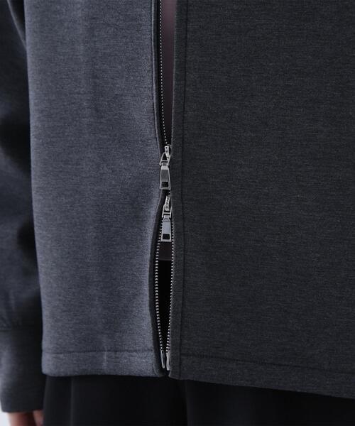 NATURAL BEAUTY BASIC（ナチュラルビューティーベーシック）の「◇テントラインダンボールパーカー（パーカー・レディース・ブラウン/オフホワイト/チャコールグレー・FREE）」の18枚目の写真