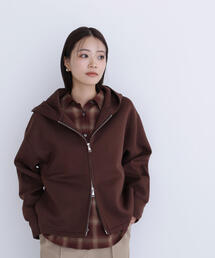 NATURAL BEAUTY BASIC | ◇テントラインダンボールパーカー(パーカー)