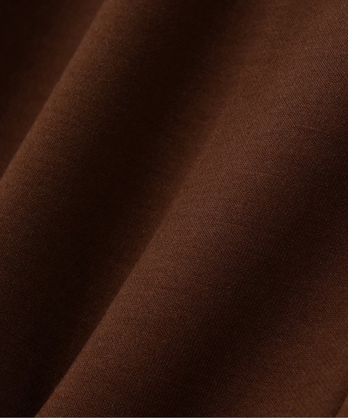 NATURAL BEAUTY BASIC（ナチュラルビューティーベーシック）の「◇テントラインダンボールパーカー（パーカー・レディース・ブラウン/オフホワイト/チャコールグレー・FREE）」の11枚目の写真