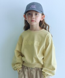 LOGAN knitting mills（ローガンニッティングミルズ）の「【別注】＜LOGAN knitting mills＞スウェットライク プルオーバー / キッズ  120cm-160cm（Tシャツ/カットソー・キッズ）」