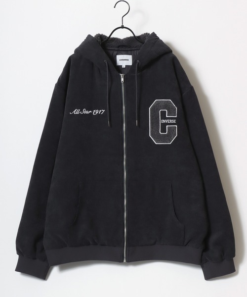 セール】CONVERSE/コンバース オーバーサイズ コーデュロイ フード裏 
