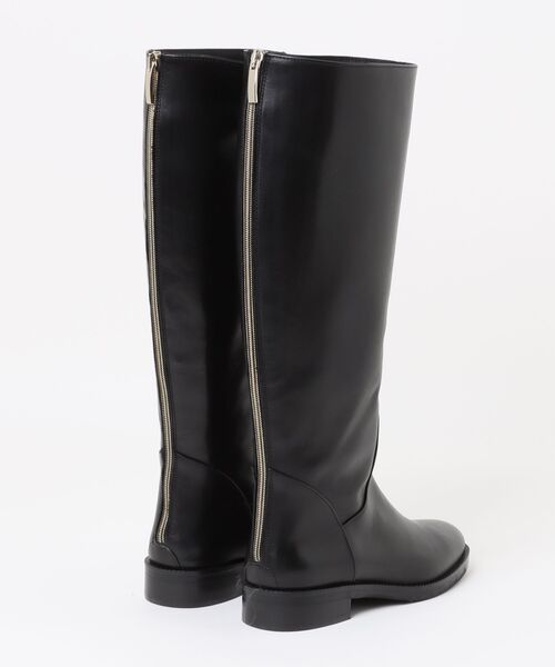 inter-chaussures（インターショシュール）の「【INTER-CHAUSSURES】ラウンドトウバックジップジョッキーブーツ(I53213)（ブーツ・レディース・ブラック系その他/ダークブラウン/ブラック・38/37/36/35）」の12枚目の写真