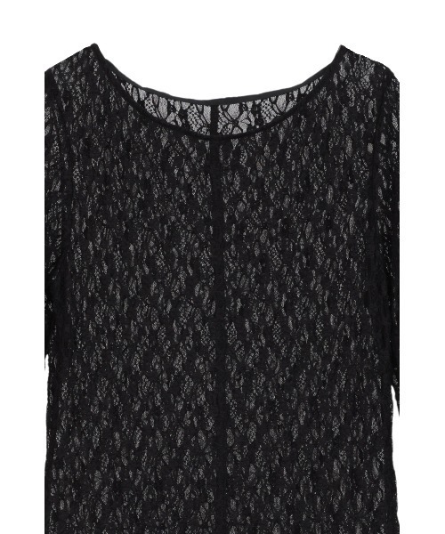 MANOF（マノフ）の「2WAY LACE TOPS（Tシャツ/カットソー・レディース・ホワイト/ブルー/ブラック・F）」の10枚目の写真