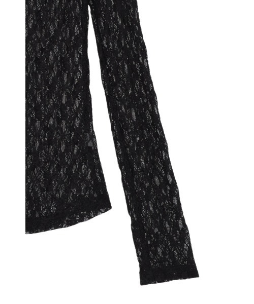 MANOF（マノフ）の「2WAY LACE TOPS（Tシャツ/カットソー・レディース・ホワイト/ブルー/ブラック・F）」の11枚目の写真