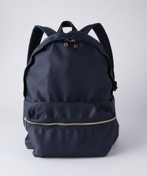 Another Edition(アナザーエディション)の「ジップリュック/AEBC ZIP RUCK◆(バックパック/リュック・レディース・ベージュ/ブラック/ネイビー・フリー)」の3枚目の写真