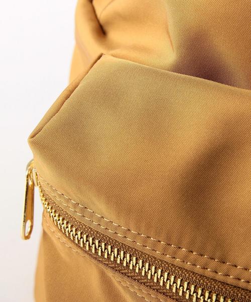 Another Edition(アナザーエディション)の「ジップリュック/AEBC ZIP RUCK◆(バックパック/リュック・レディース・ベージュ/ブラック/ネイビー・フリー)」の6枚目の写真