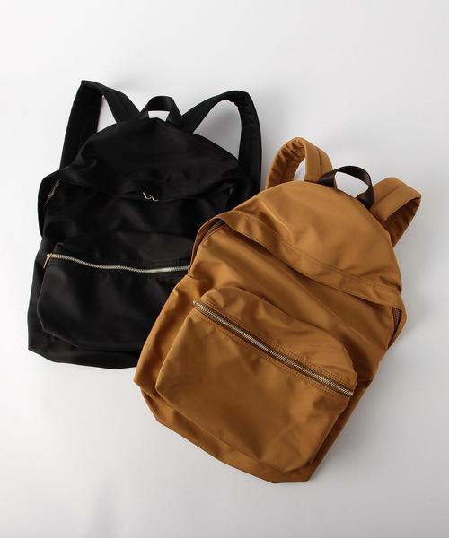 Another Edition(アナザーエディション)の「ジップリュック/AEBC ZIP RUCK◆(バックパック/リュック・レディース・ベージュ/ブラック/ネイビー・フリー)」の9枚目の写真