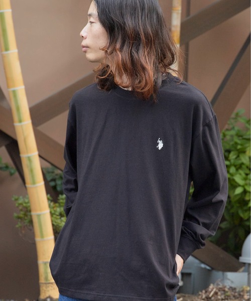 U.S. POLO ASSN.(ユーエスポロアッスン)の「U.S. POLO ASSN./ユーエスポロアッスン ロングスリーブTシャツ(Tシャツ/カットソー・メンズ・ネイビー/ブラック/グレー/オフホワイト・L/M/S)」の13枚目の写真