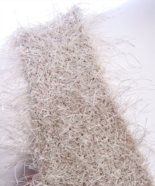 CLEAR BASIC（クリアベーシック）の「シャギーニットベスト[オフィスカジュアル 着回し抜群 大人]≪AW新作≫（ベスト・レディース・ベージュ/ブラック/ブラウン・F）」の14枚目の写真