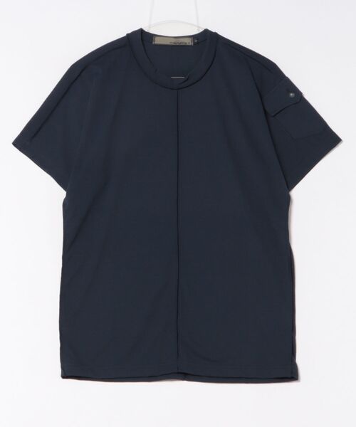 AYUITE(アユイテ)の「【Ca】【it】【AYUITE】ポリエステル ドルマンスリーブTシャツ(Tシャツ/カットソー・メンズ・ネイビー/ホワイト・MEDIUM/LARGE/SMALL)」の1枚目の写真