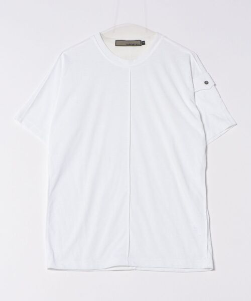 AYUITE(アユイテ)の「【Ca】【it】【AYUITE】ポリエステル ドルマンスリーブTシャツ(Tシャツ/カットソー・メンズ・ネイビー/ホワイト・MEDIUM/LARGE/SMALL)」の2枚目の写真