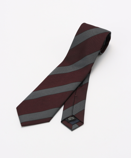 EDIFICE（エディフィス）の「Holliday & Brown(ホリデー & ブラウン) Bold ストライプ タイ（ネクタイ・メンズ・ブラウン系その他/ダークブルー・FREE）」の3枚目の写真