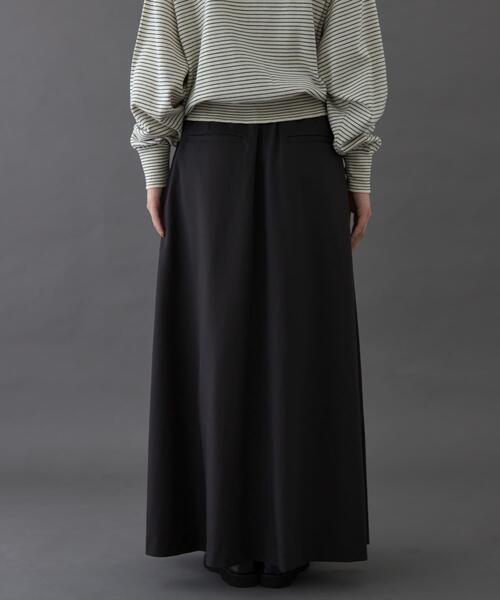 FORK&SPOON（フォークアンドスプーン）の「FORK&SPOON　バックゴムフレアスカート（スカート・レディース・ブラウン系その他/チャコールグレー・1/2）」の21枚目の写真