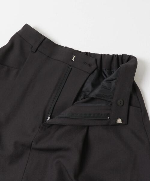 FORK&SPOON（フォークアンドスプーン）の「FORK&SPOON　バックゴムフレアスカート（スカート・レディース・ブラウン系その他/チャコールグレー・1/2）」の4枚目の写真