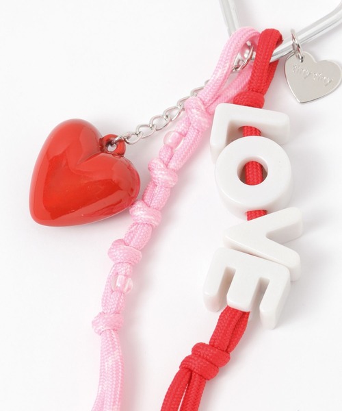 tiny tiny（ティニーティニー）の「LOVEパラコードチャーム[tiny tiny(ティニーティニー)]（チャーム・レディース・レッド/パープル/ブルー・0）」の10枚目の写真