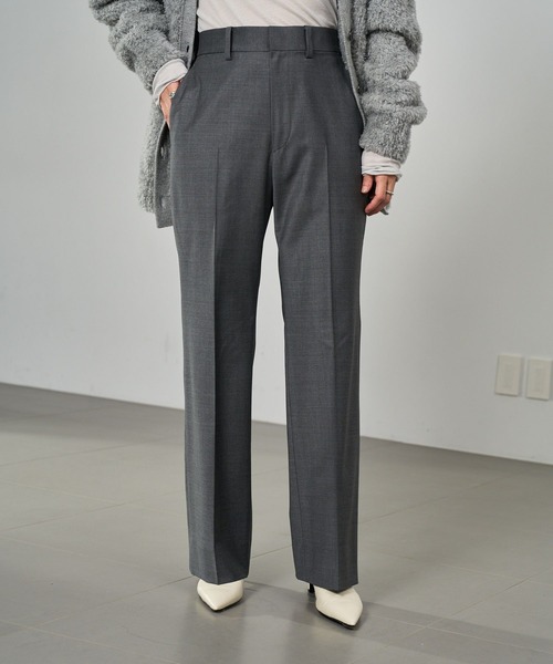 Chaos(カオス)の「Chaos(カオス)/ ギャレットスラックス 【セットアップ可】(スラックス・レディース・ブラウン/グレー・36/38)」の2枚目の写真