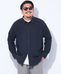 長袖 シャツ メンズ 大きいサイズ 柄&無地 フランネル カジュアル 休日コーデ B&T CLUB (ビーアンドティークラブ)